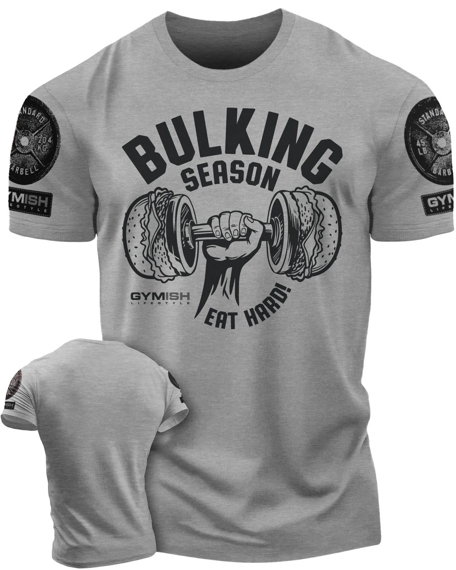 070. Bulking Season Workout Gym T-Shirt for Men