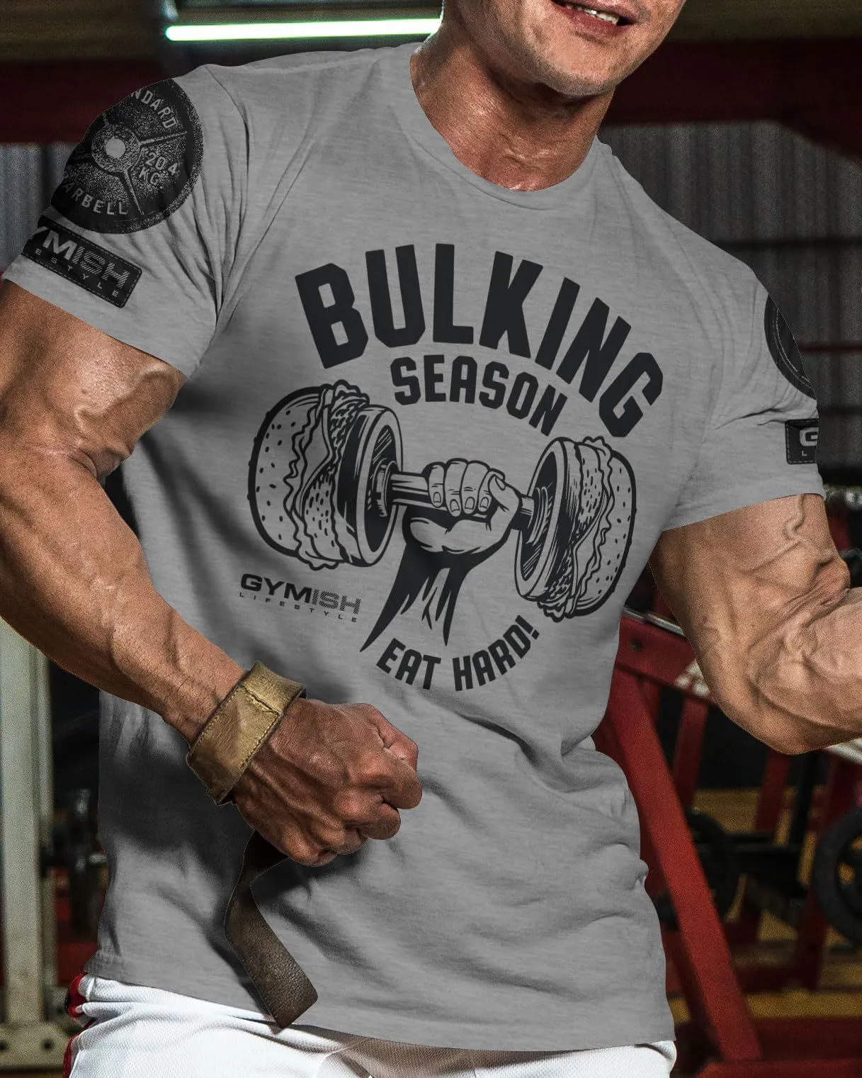 070. Bulking Season Workout Gym T-Shirt for Men