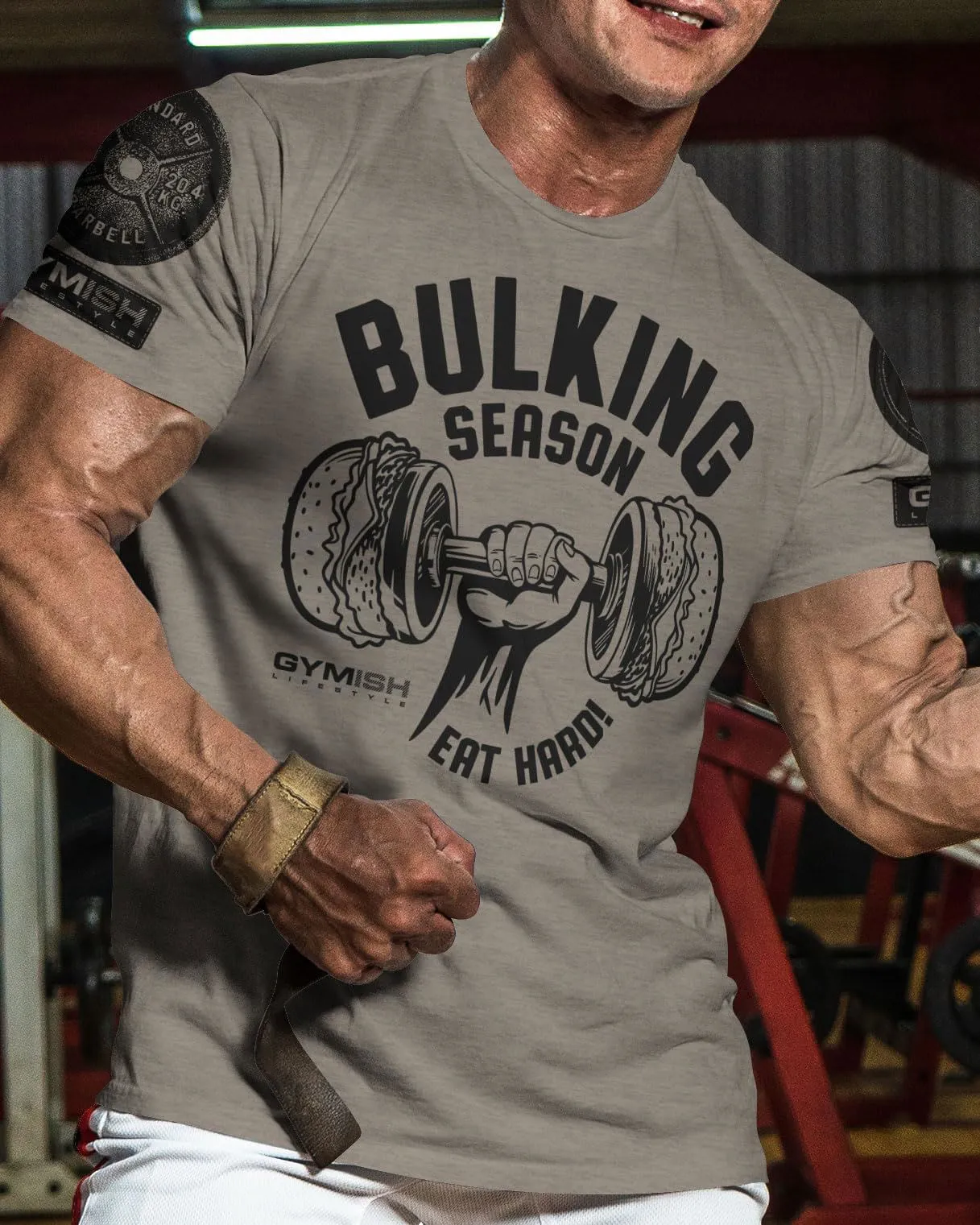 070. Bulking Season Workout Gym T-Shirt for Men