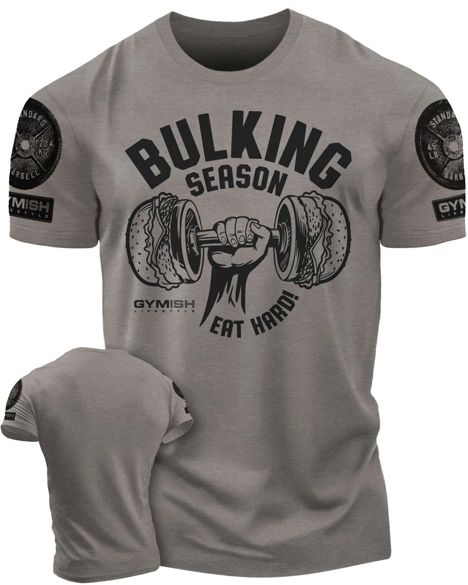 070. Bulking Season Workout Gym T-Shirt for Men