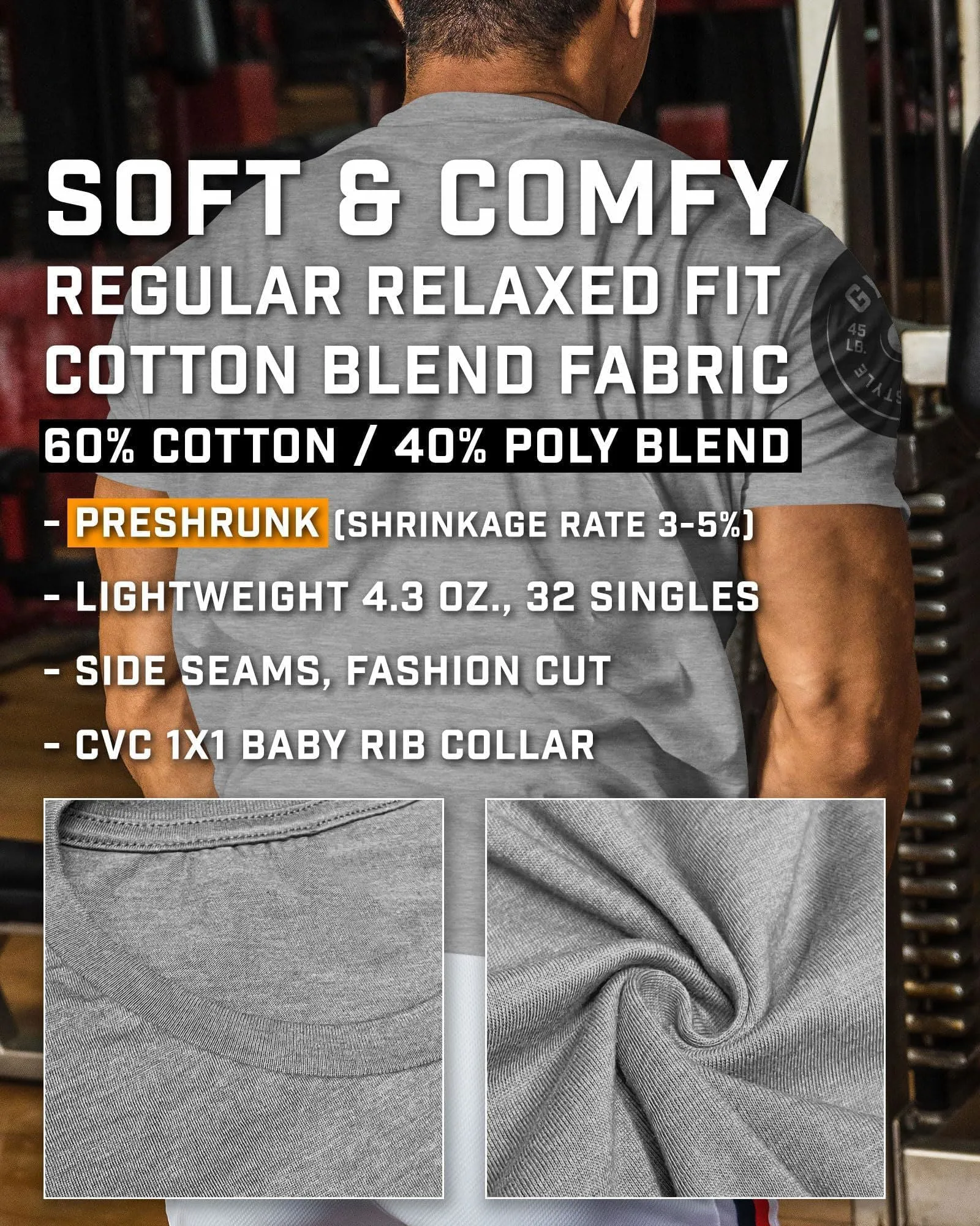 070. Bulking Season Workout Gym T-Shirt for Men