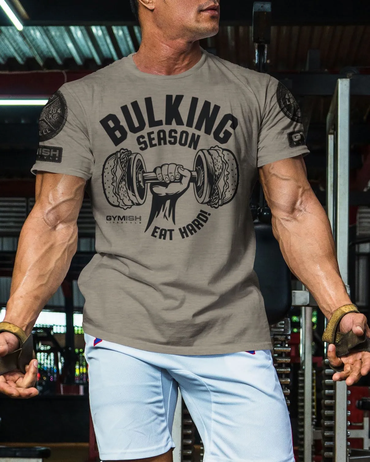 070. Bulking Season Workout Gym T-Shirt for Men