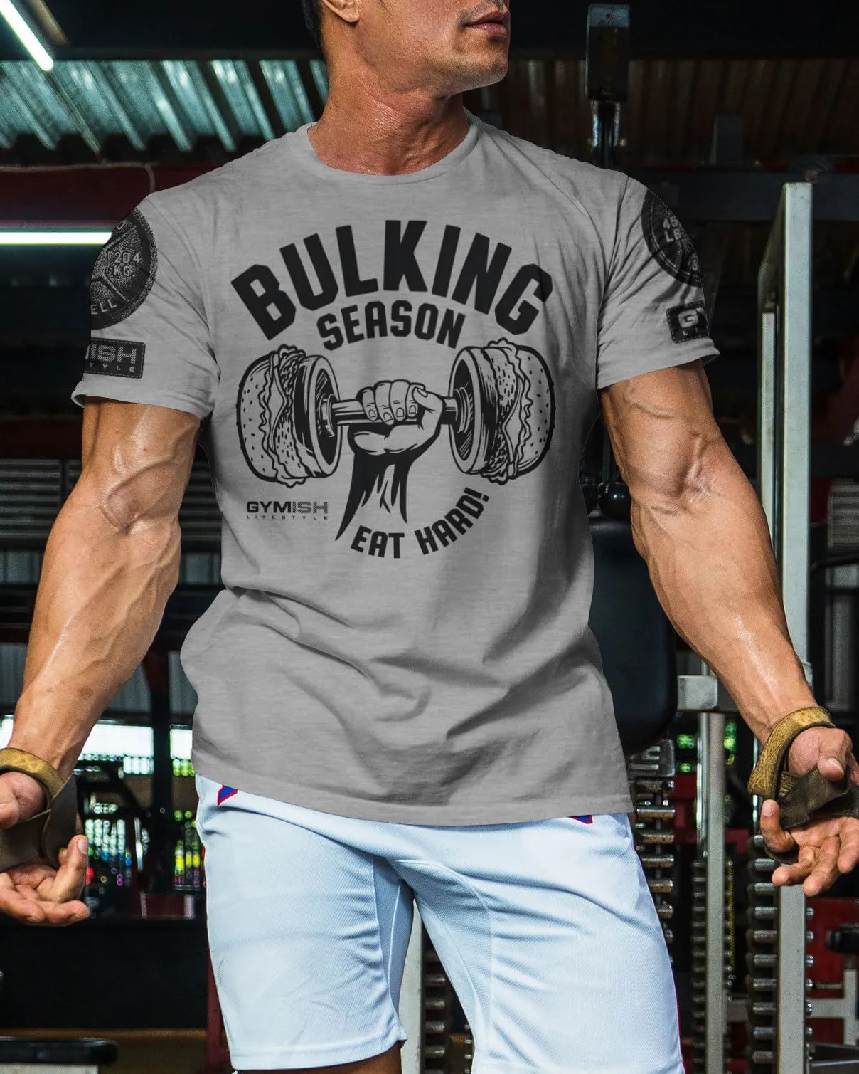 070. Bulking Season Workout Gym T-Shirt for Men