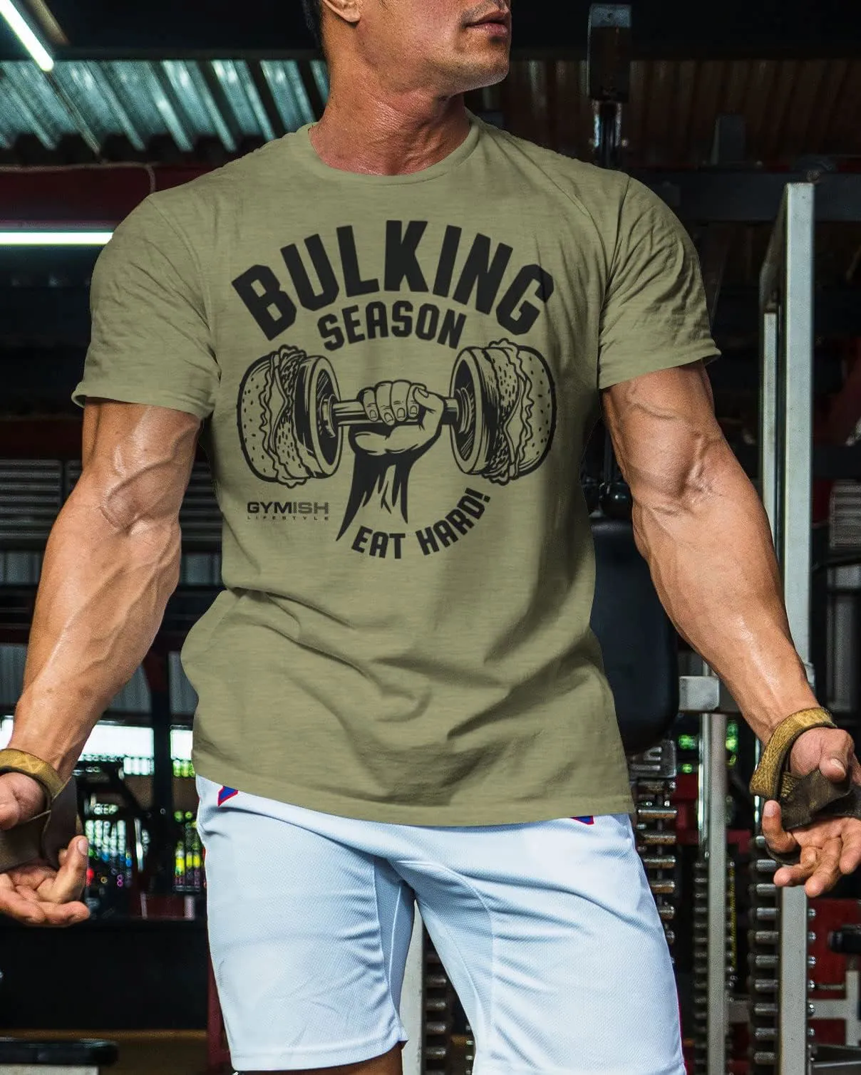 070. Bulking Season Workout Gym T-Shirt for Men