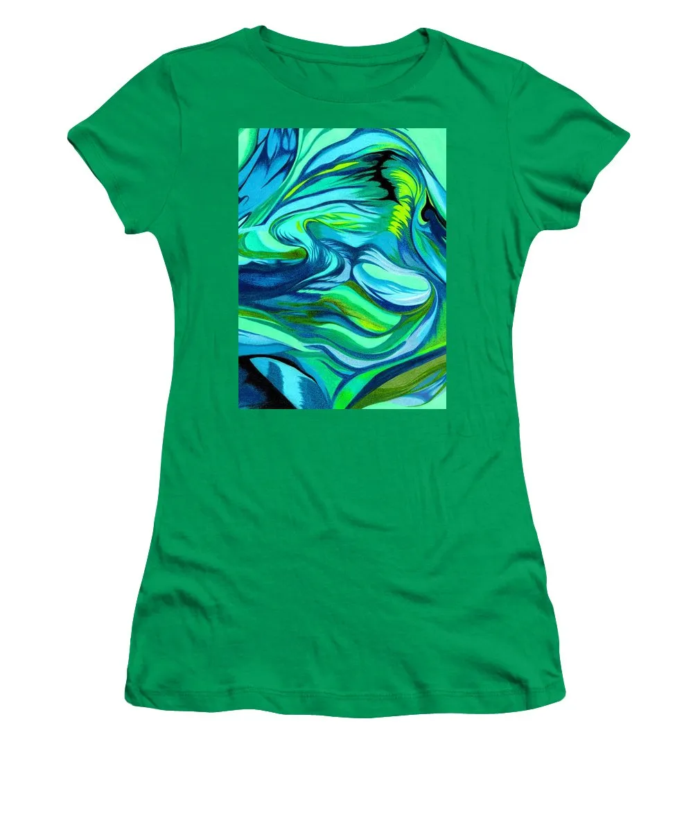 Abstract Green Personality - Women's T-Shirt