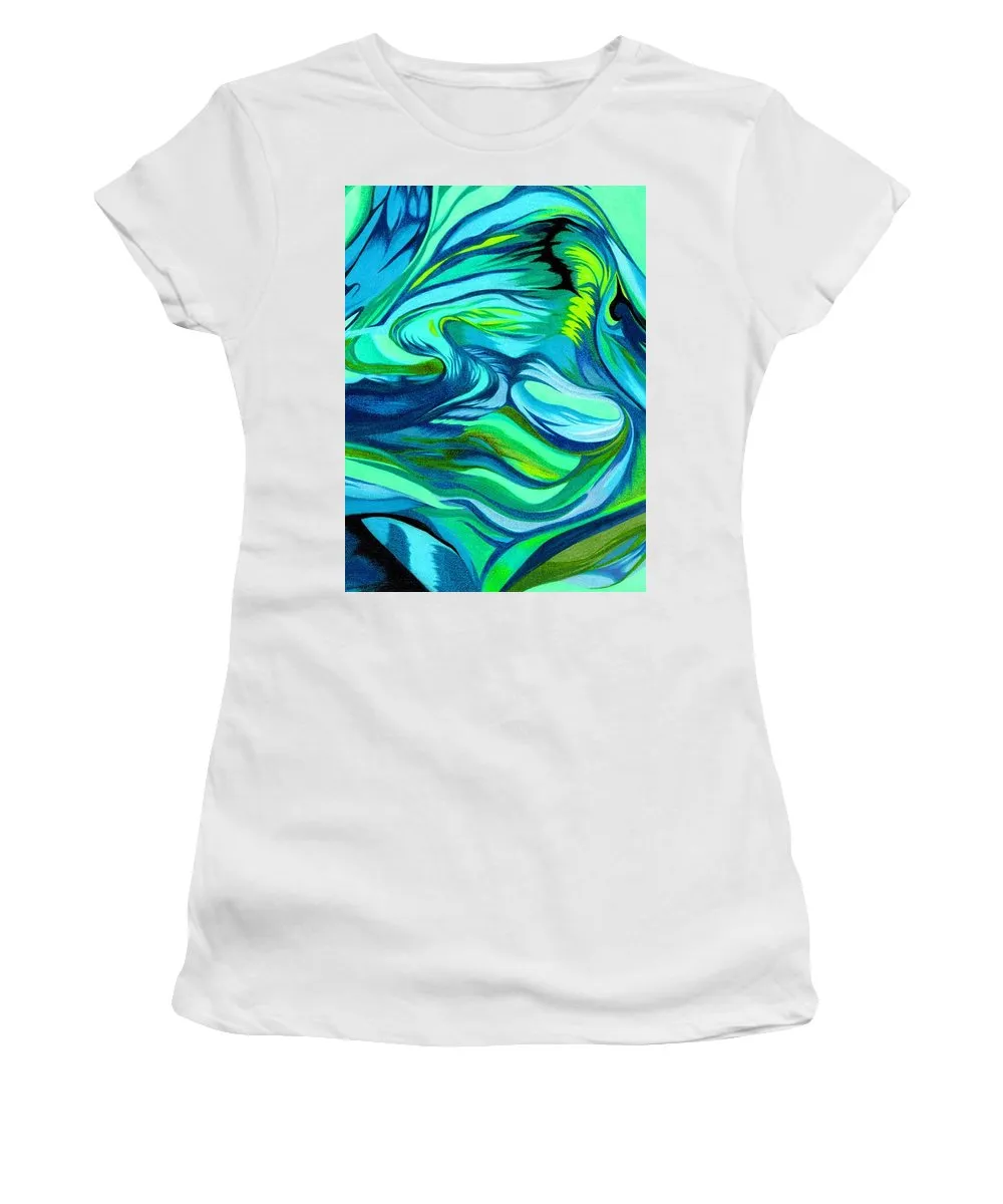 Abstract Green Personality - Women's T-Shirt