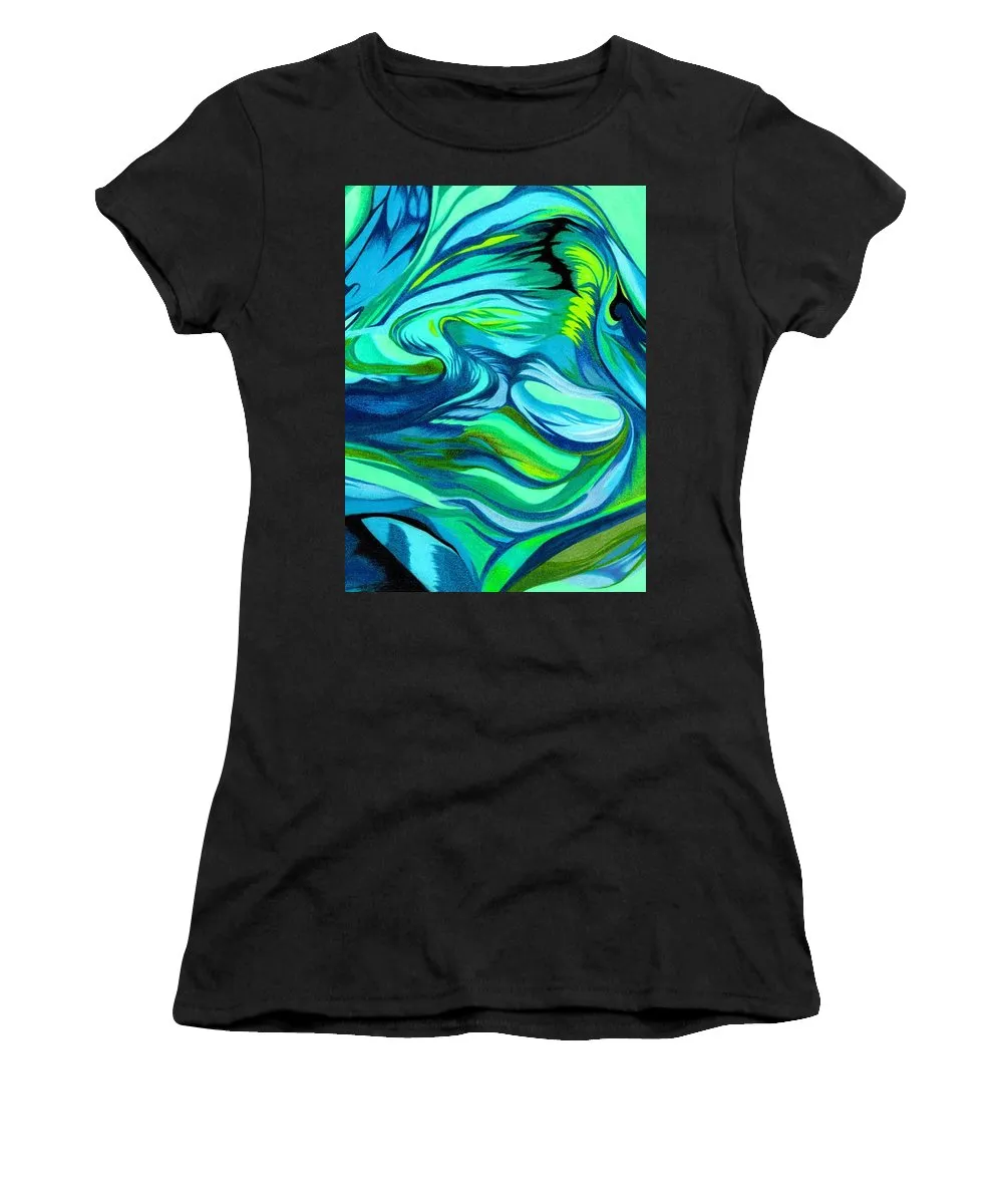 Abstract Green Personality - Women's T-Shirt