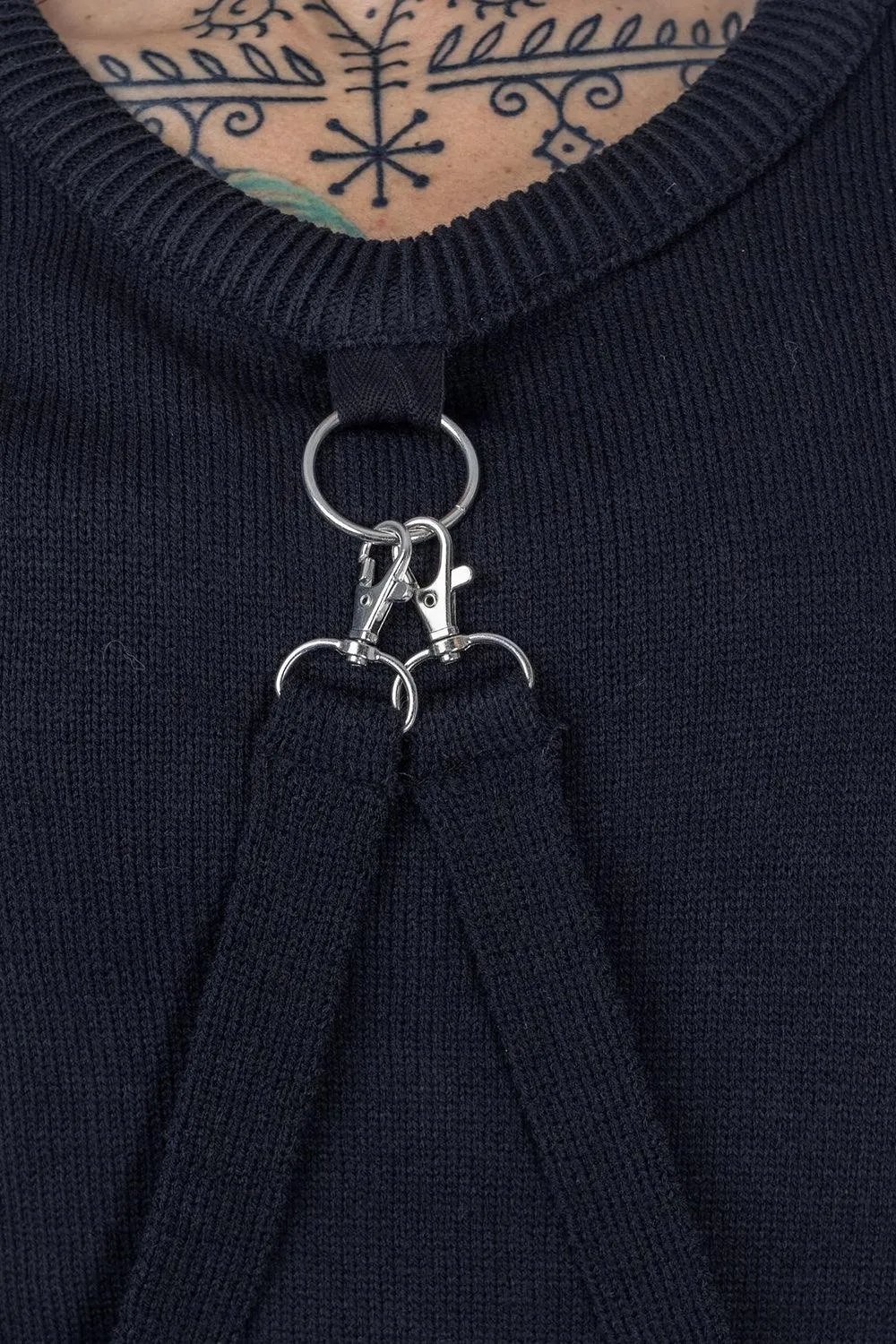Akela Cropped Sweater Top
