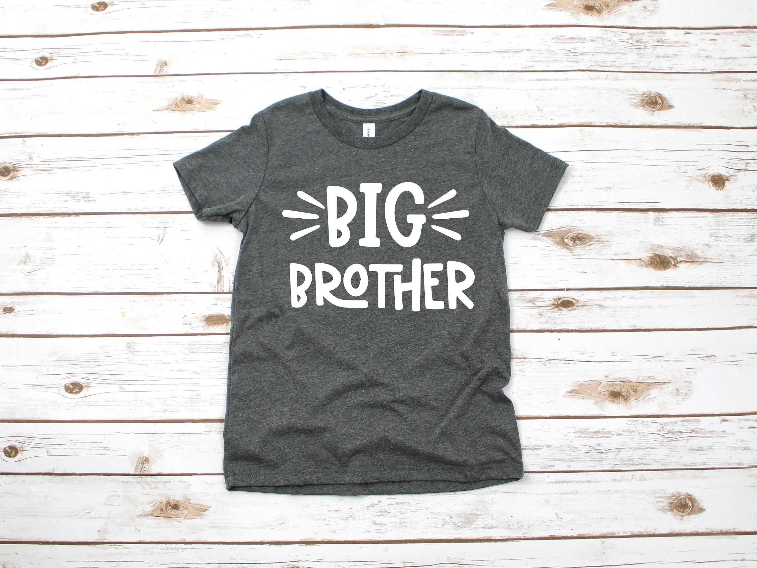 Big Brother T Shirt - Baby Announcement Shirt - Family Announcement