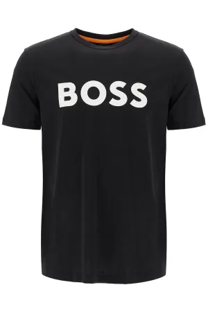 BOSS logo print t-shirt