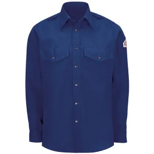 Bulwark Men's Lightweight Nomex FR Snap-Front Shirt