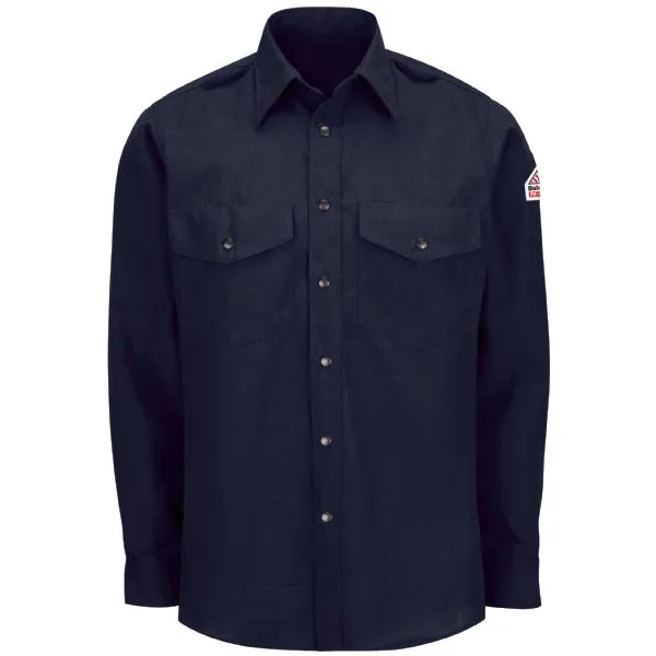 Bulwark Men's Lightweight Nomex FR Snap-Front Shirt