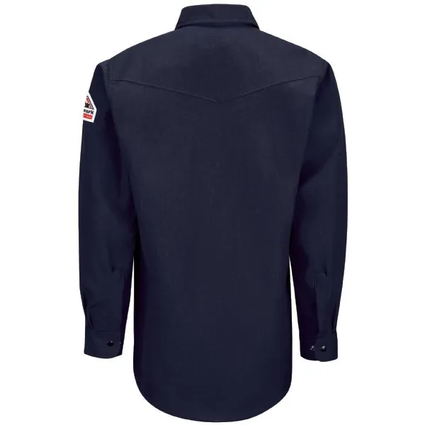 Bulwark Men's Lightweight Nomex FR Snap-Front Shirt