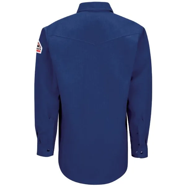 Bulwark Men's Lightweight Nomex FR Snap-Front Shirt