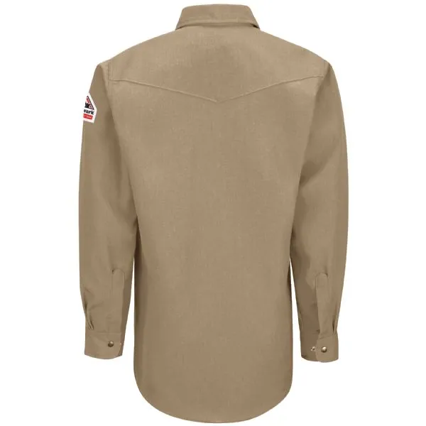 Bulwark Men's Lightweight Nomex FR Snap-Front Shirt
