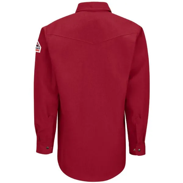 Bulwark Men's Lightweight Nomex FR Snap-Front Shirt