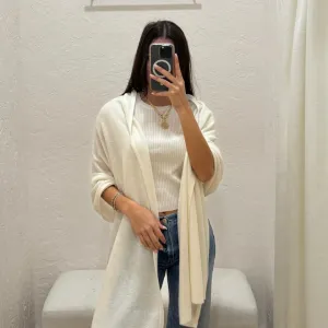 Cashmere Travel Wrap - Cream