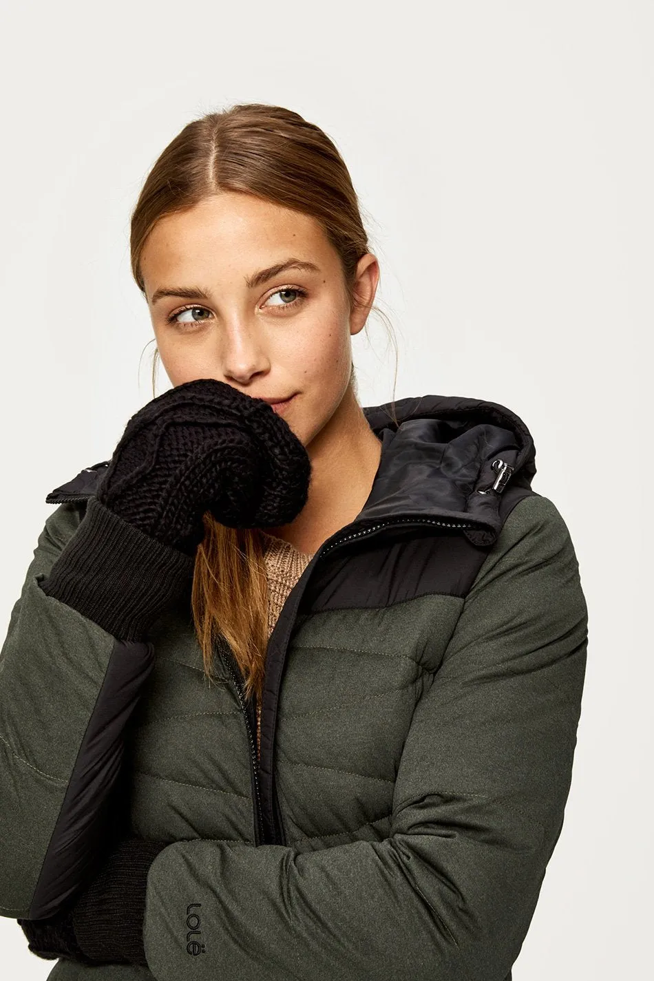 CHUNKY KNITWEAR MITTENS