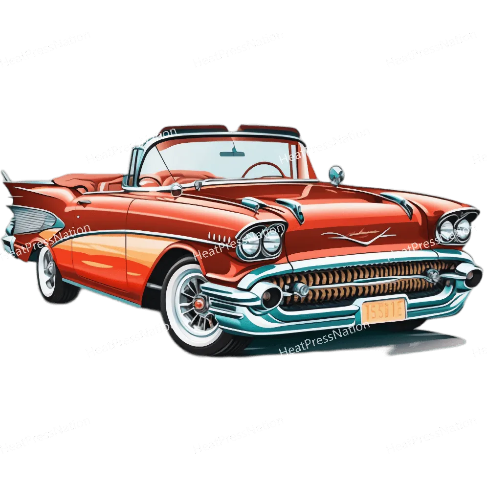 Classic Red Car Design