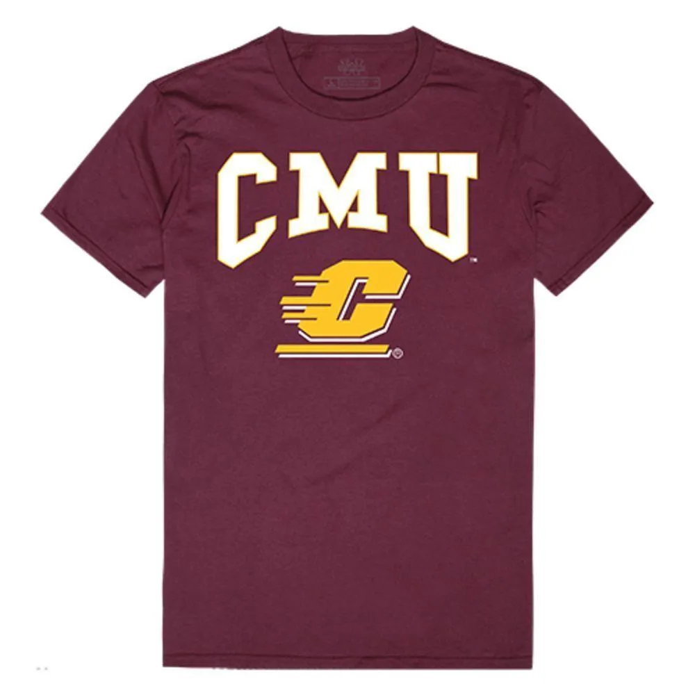 CMU Central Michigan University Chippewas NCAA Athletic Tee T-Shirt