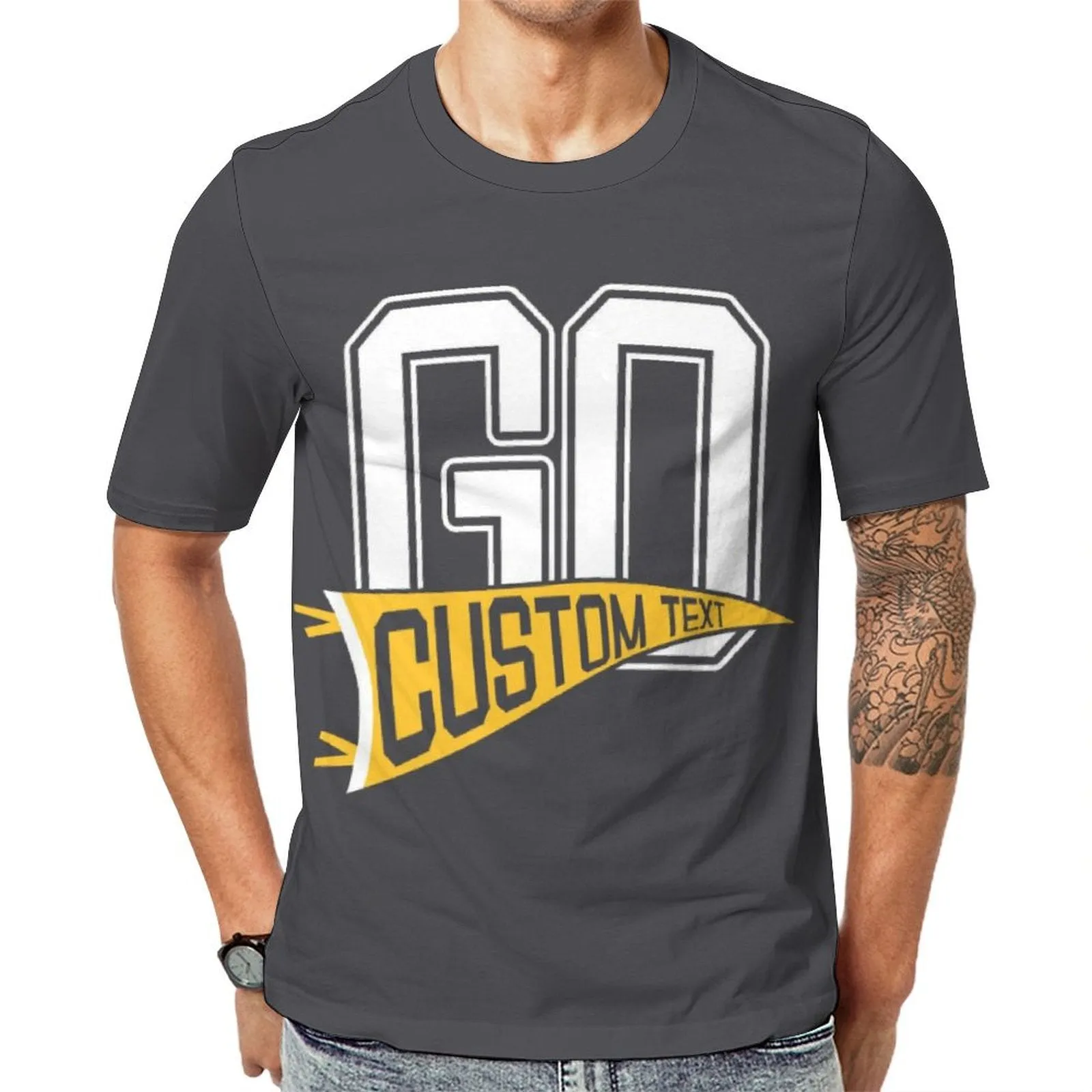Custom Sports T-Shirt Team Name Shirt School Spirit Shirt Gameday Shirt