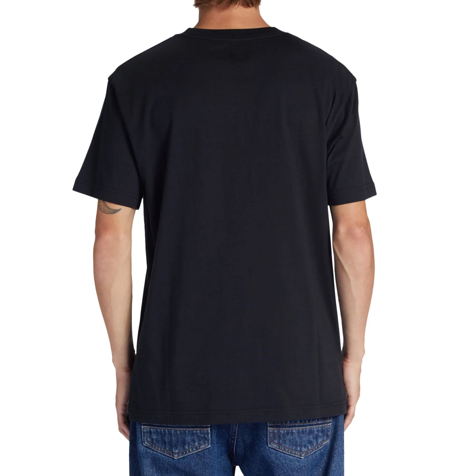 DC Shoes Mens Square Star Fill Short Sleeve Crew Neck T-Shirt