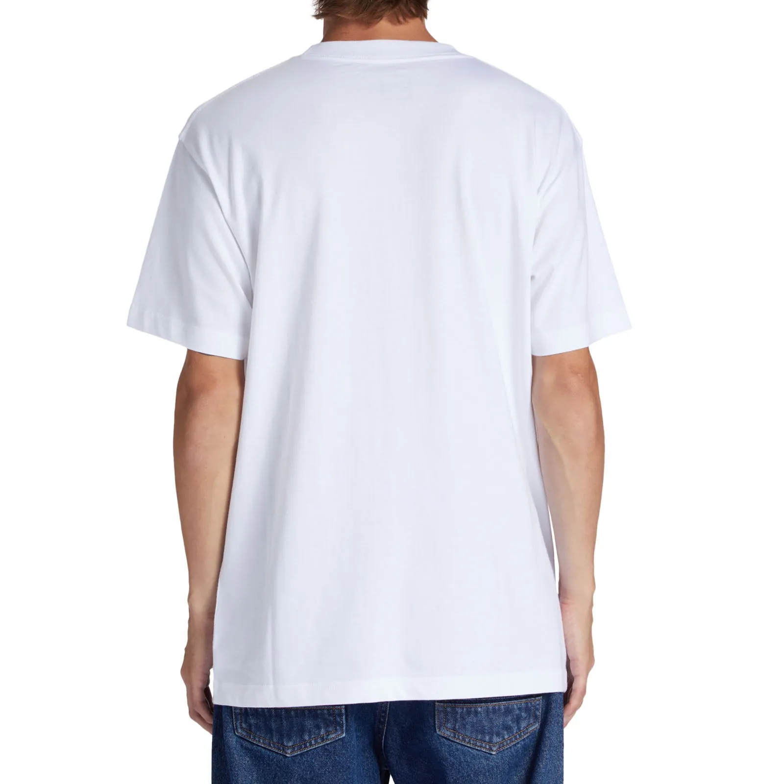 DC Shoes Mens Square Star Fill Short Sleeve Crew Neck T-Shirt