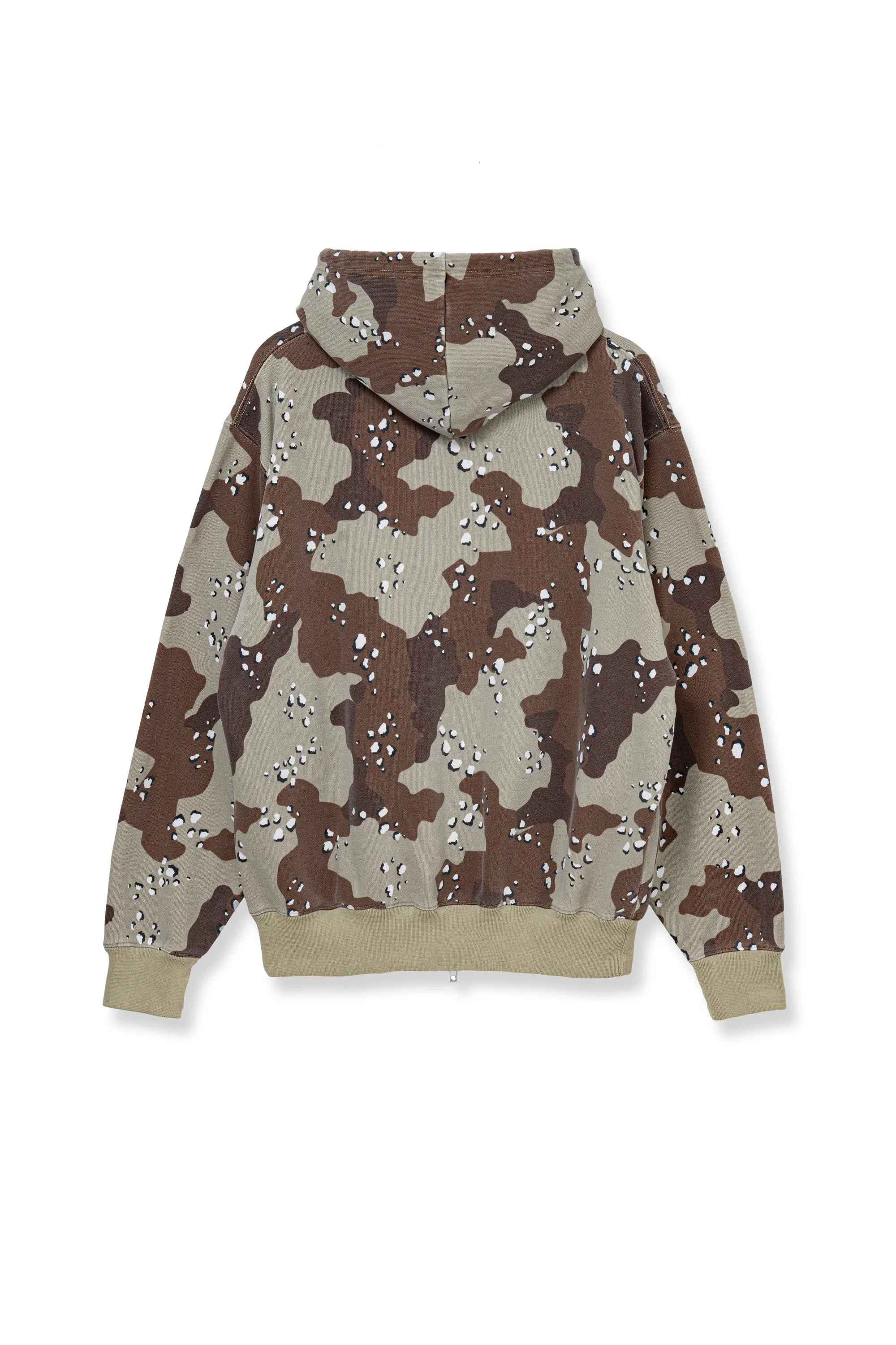 Desert Camo Zip Hoodie Sand