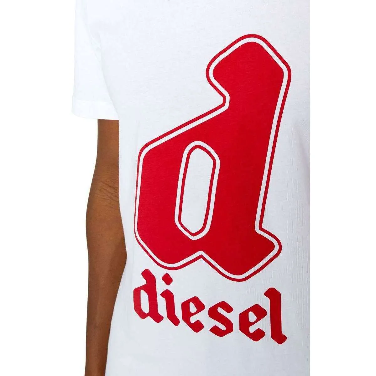 Diesel Diegor K54 T-Shirt - White/Red
