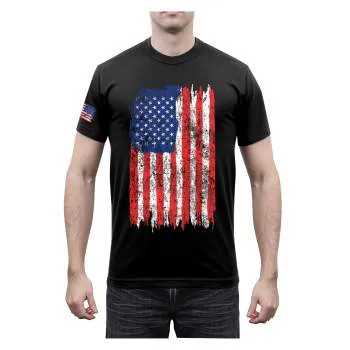 Distressed US Flag T-Shirt