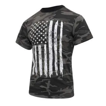 Distressed US Flag T-Shirt