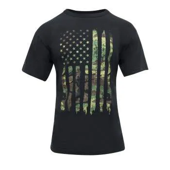 Distressed US Flag T-Shirt