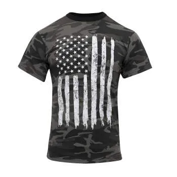 Distressed US Flag T-Shirt