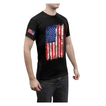 Distressed US Flag T-Shirt