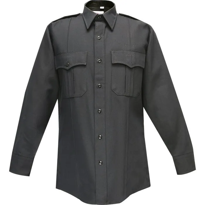 Flying Cross Men's Ohio Sheriff Long Sleeve Class A Shirt with Zipper- Polyester