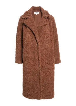 Fozzie coat in chocolate
