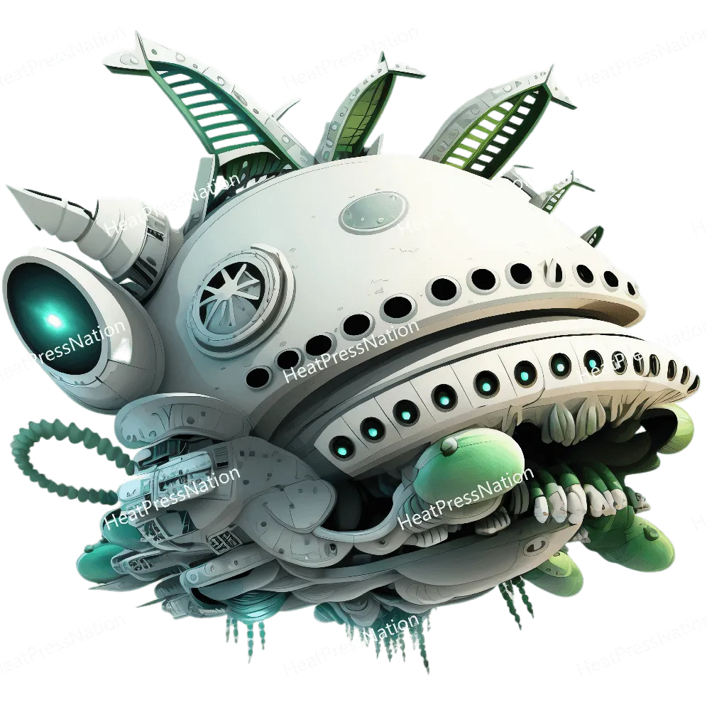 Futuristic Spaceship Design
