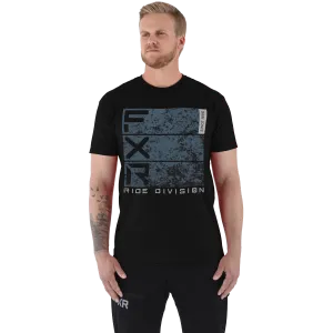 FXR Broadcast Tee Black/Steel