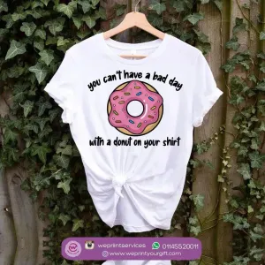 Half sleeve T-shirt- Donuts