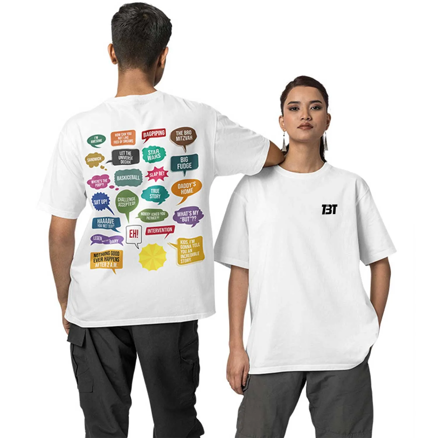How I Met Your Mother Oversized T shirt - An Incredible Story