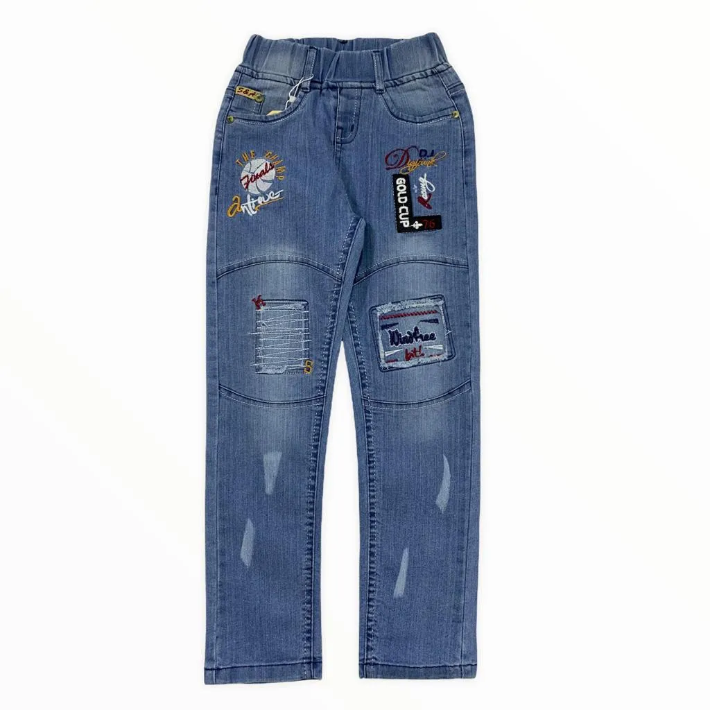 Imported Baby Boy Stylish Pant In Blue Color GOLDCUP