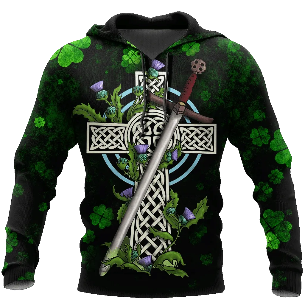 Irish St Patrick Day Unisex 3D Hoodie All Over Print