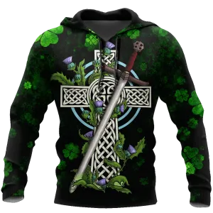 Irish St Patrick Day Unisex 3D Hoodie All Over Print