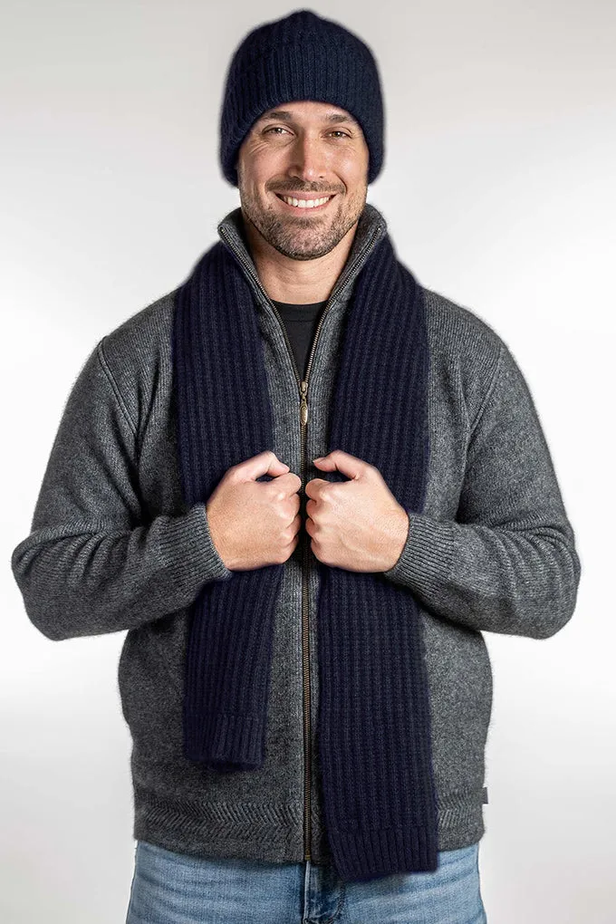 Koru Ribbed Scarf