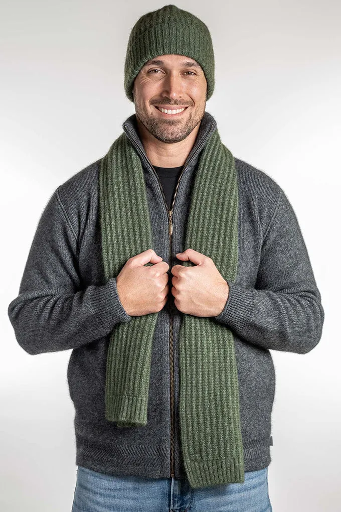 Koru Ribbed Scarf