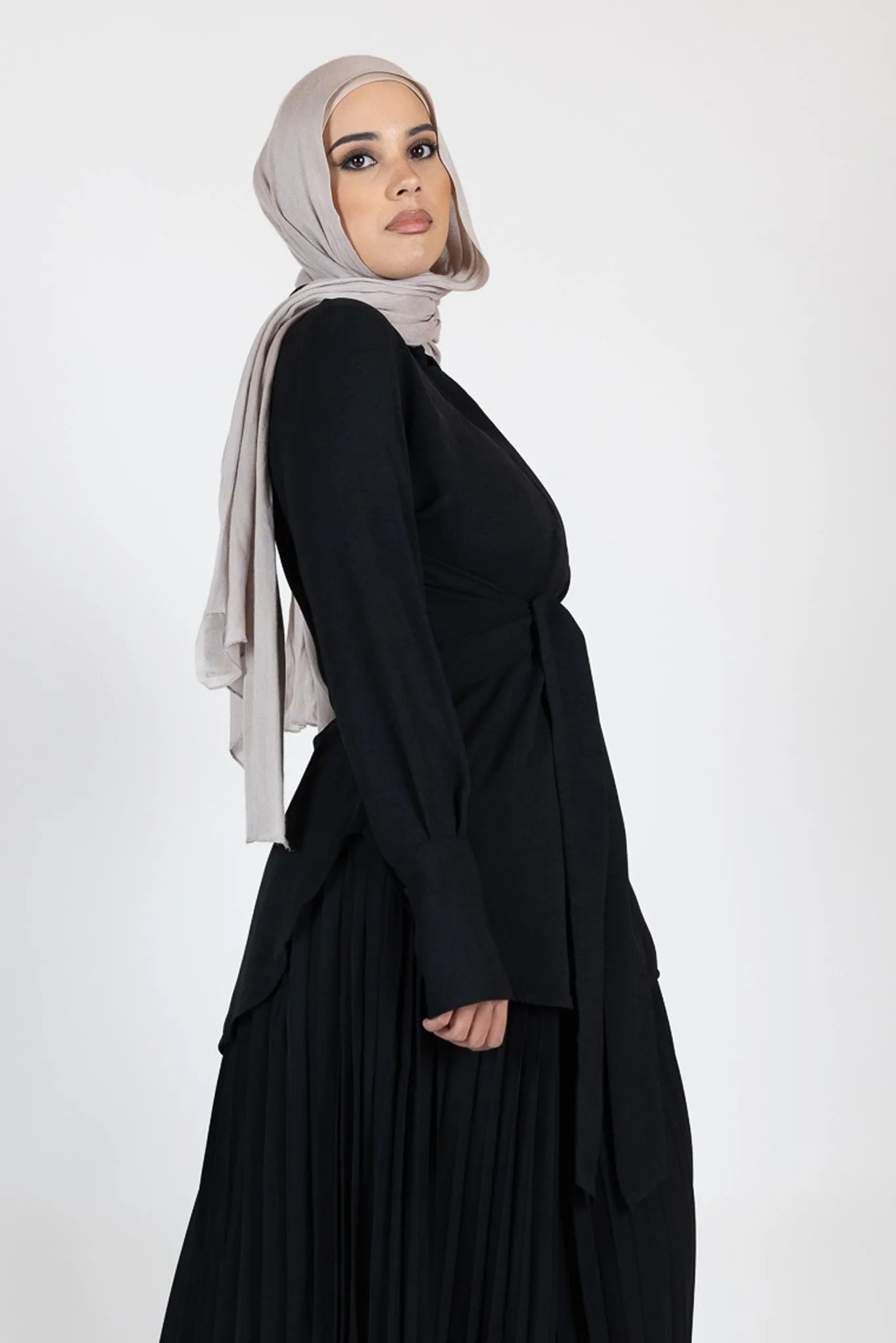 Kulture Tie Waist Shirt