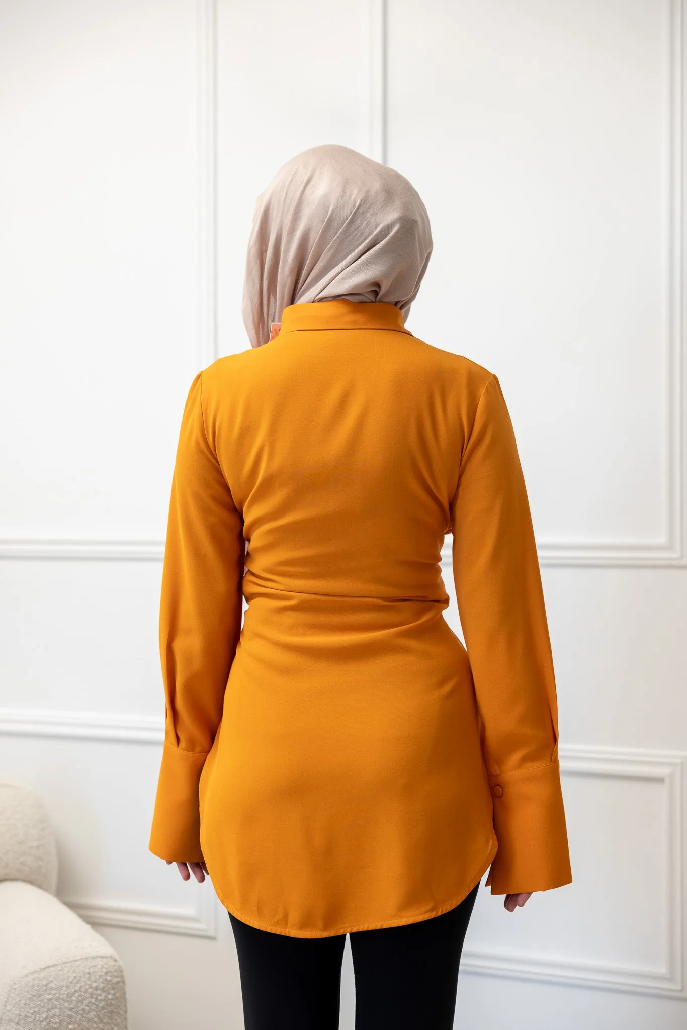 Kulture Tie Waist Shirt
