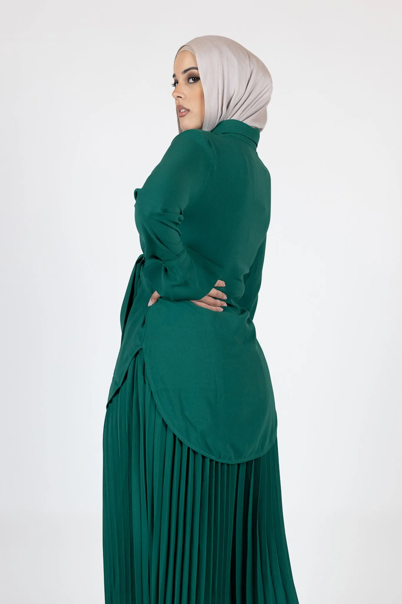 Kulture Tie Waist Shirt