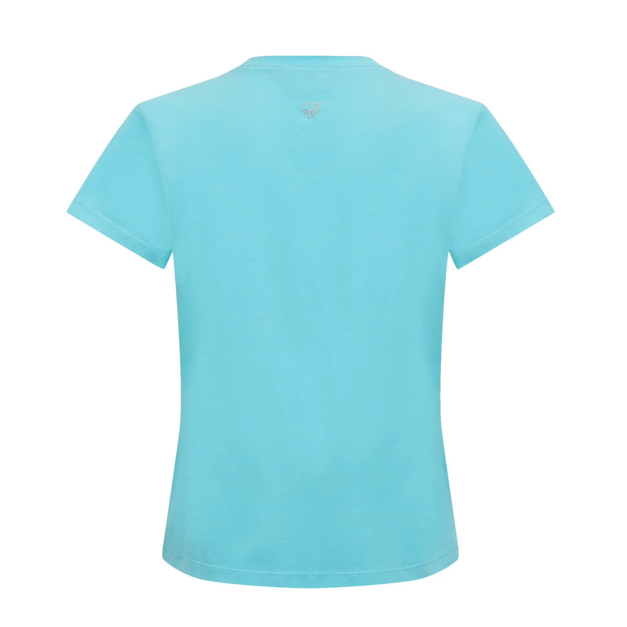 Lemieux Young Rider Diamante T-Shirt - Azure
