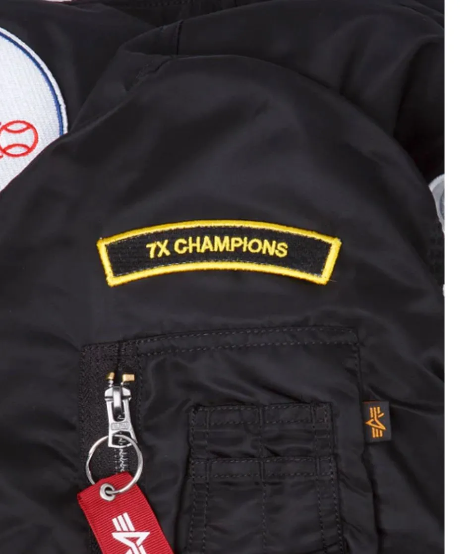 Los Angeles Dodgers Alpha Industries M-1 Reversible Bomber Jackets